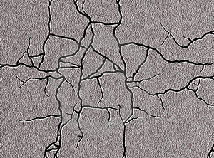 Треснувший бетон