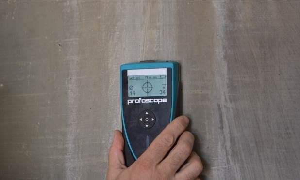 Контроль толщины бетона 