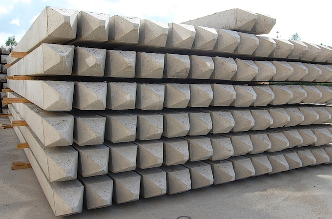 железобетонные сваи