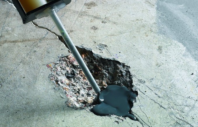 инъекционный метод ремонта трещин в бетоне